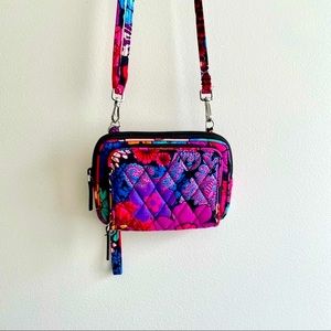Vera Bradley Crossbody Wristlet Bag